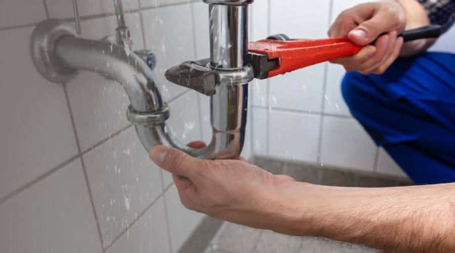 Slab Leak Detection in Grand Lake, CO